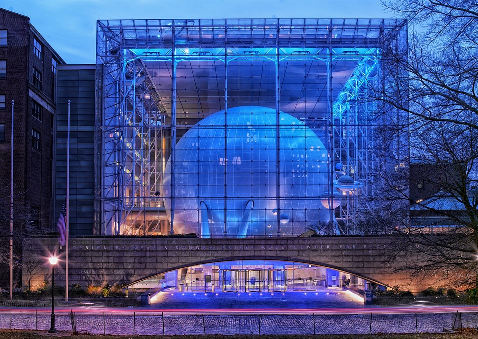 The Rose Center for Earth and Space, New York City, NYC.