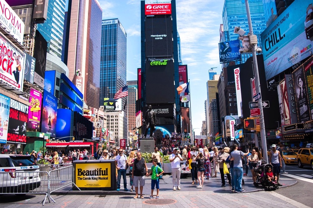 Times Square, Manhattan, New York City, NYC.