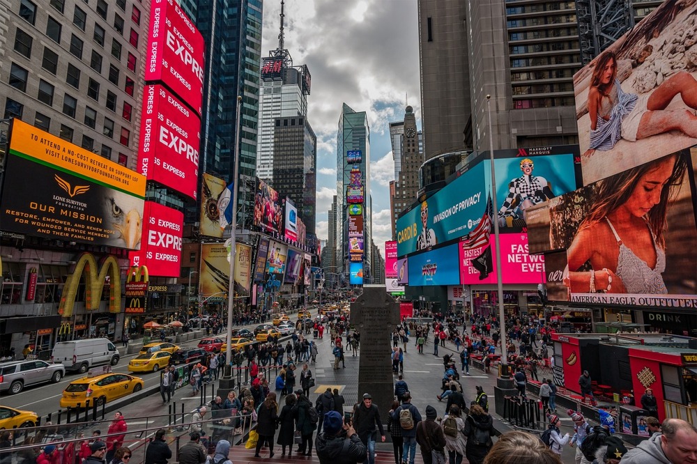 Times Square, Manhattan, New York City, NYC.