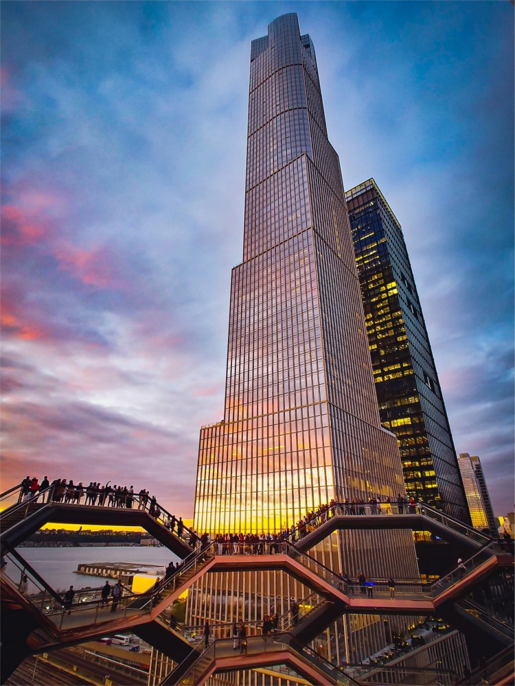 The Vessel, Hudson Yards, Manhattan, New York City.