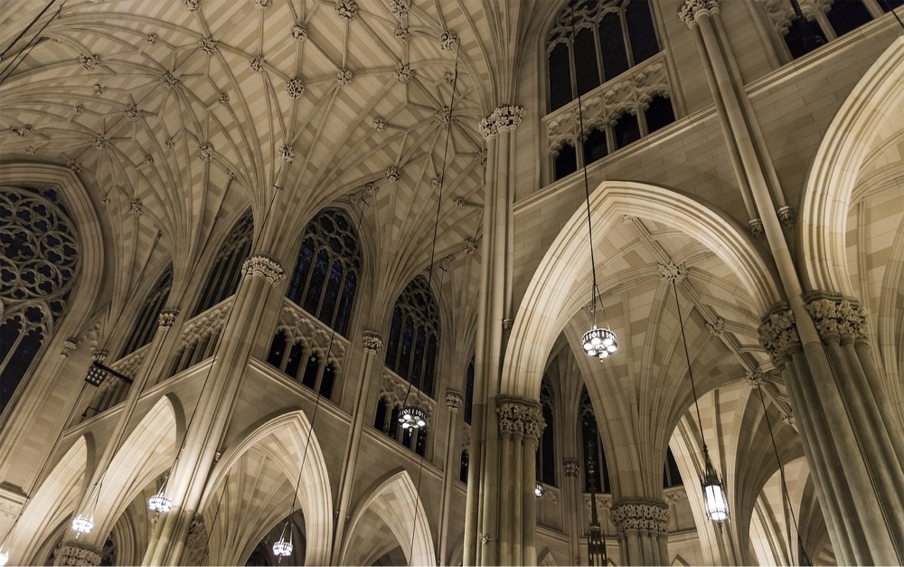 St Patricks Cathedral Interior, New York.