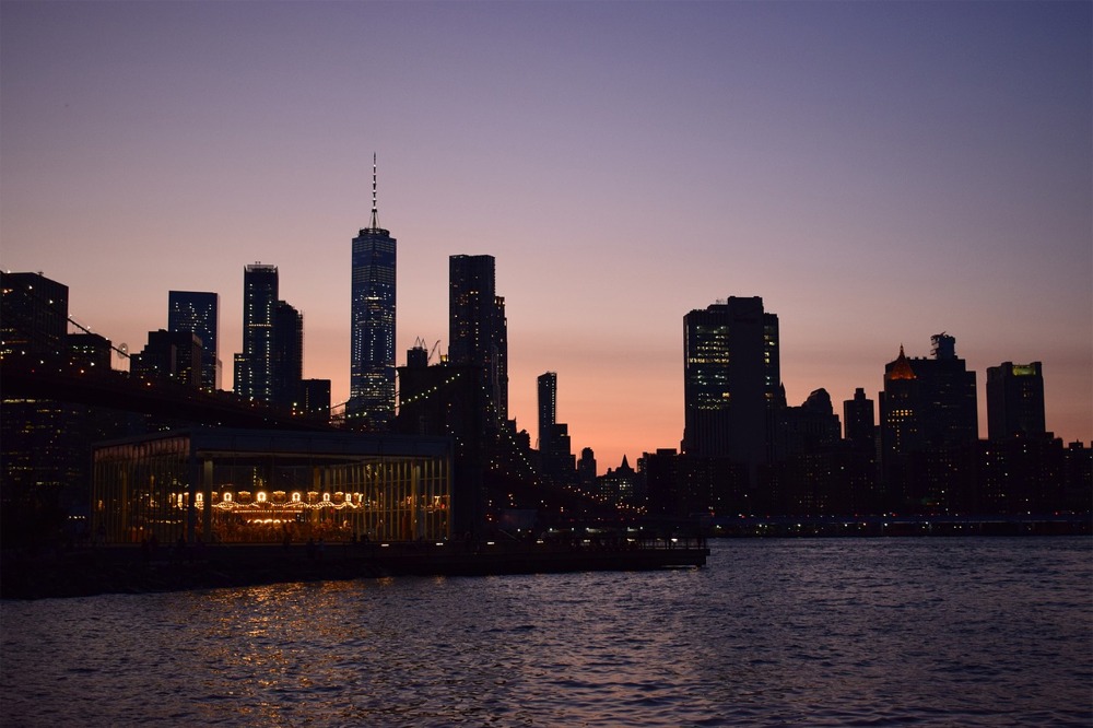 Janes Carousel, Brooklyn Bridge Park, New York.