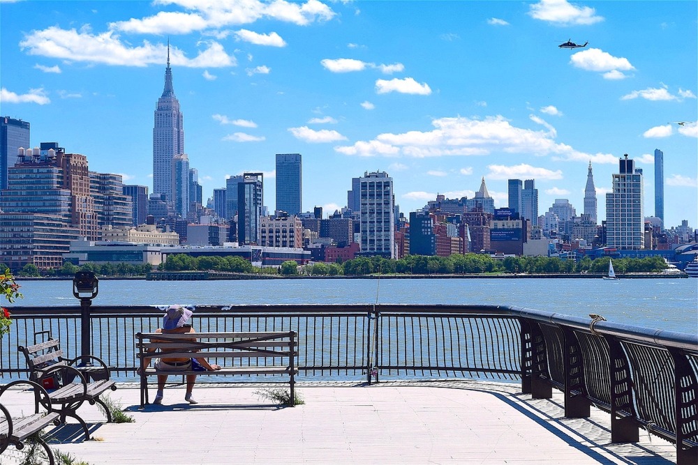 Empire State Building Cityscape, Manhattan, New York.