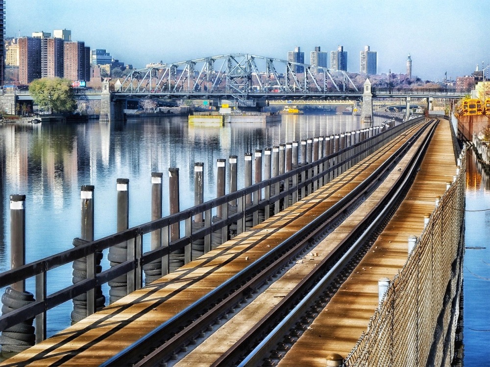 Harlem River and the South Bronx Oak Point Link, New York