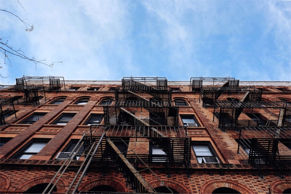 Williamsburg Brownstone Apartment Building, New York.