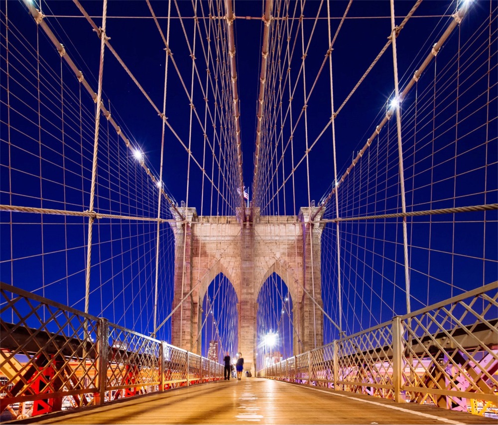 Brooklyn Bridge Pier, New York.