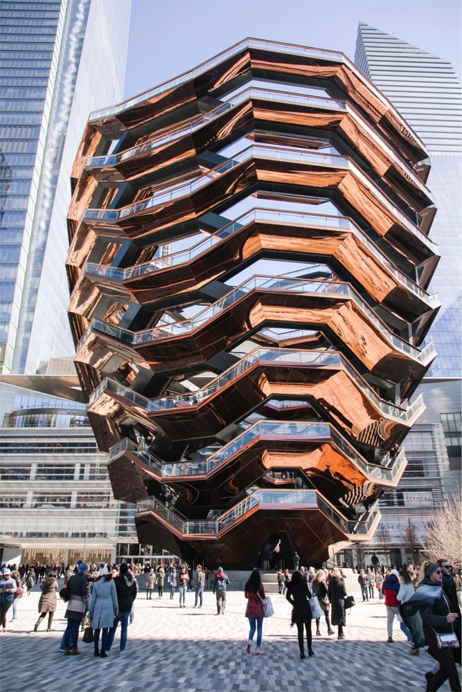 The Vessel, Hudson Yards, Manhattan, New York City.